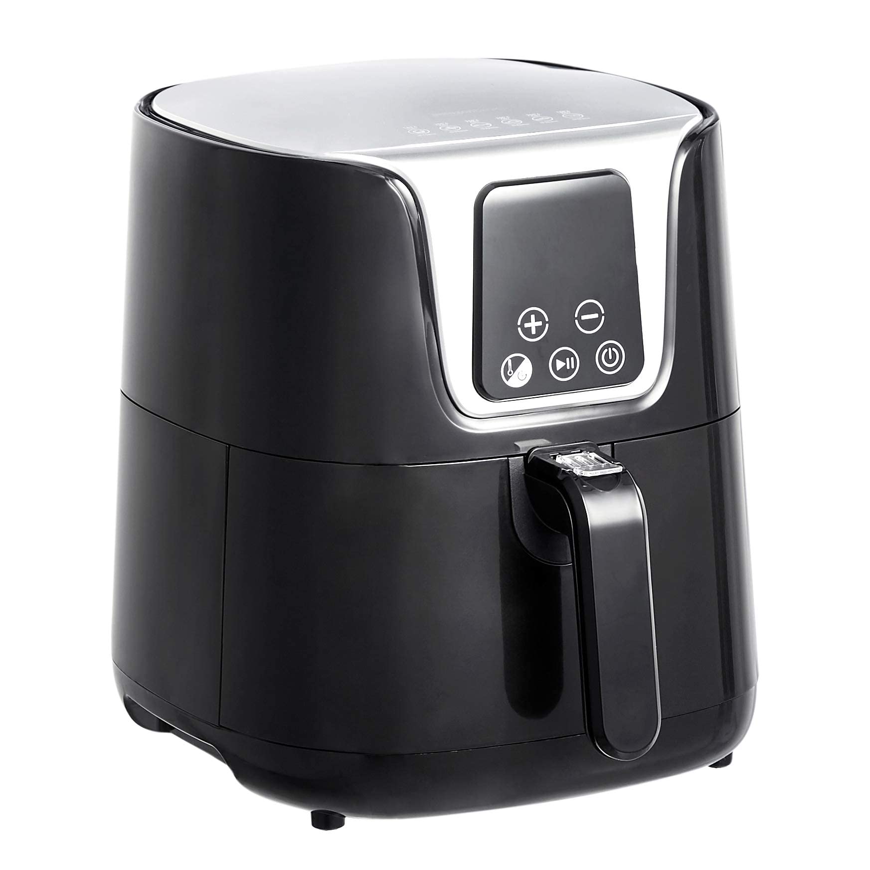 AmazonBasics Vecchio Modello 4L Friggitrice ad Aria Nera Digitale