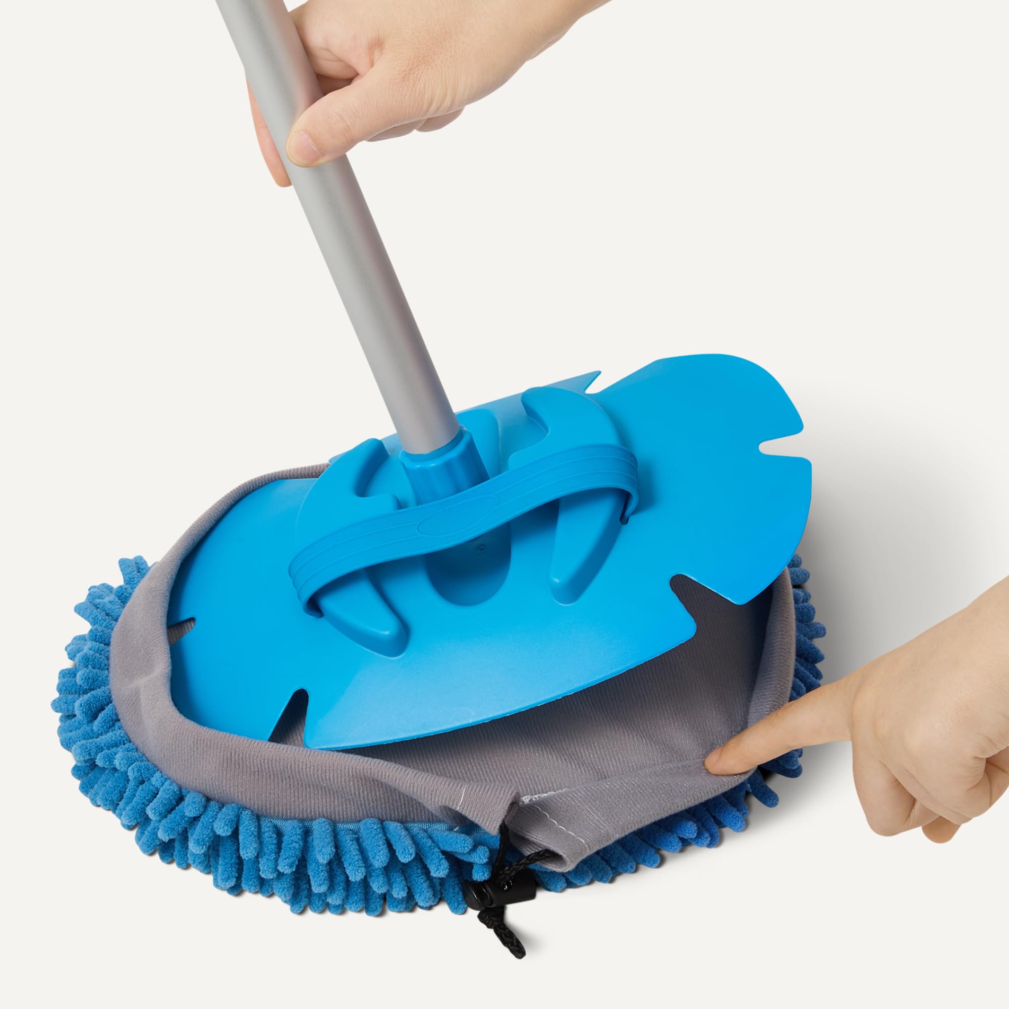 Amazon Basics Spazzola Lavaggio Auto Telescopica 158 cm Blu
