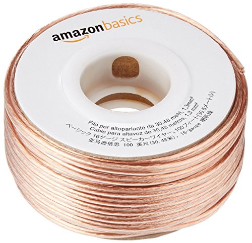 Amazon Basics cavo altoparlanti 16 AWG 30,48 m bronzo