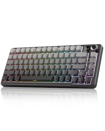 RedThunder K75 Pro 75% tastiera meccanica wireless nera RGB