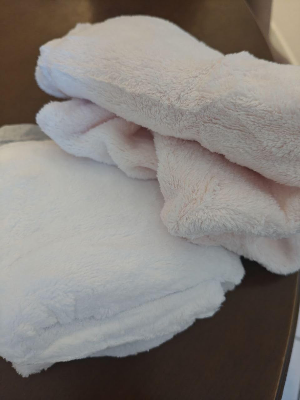 Amazon Basics turbante capelli microfibra 2 pezzi grigio rosa