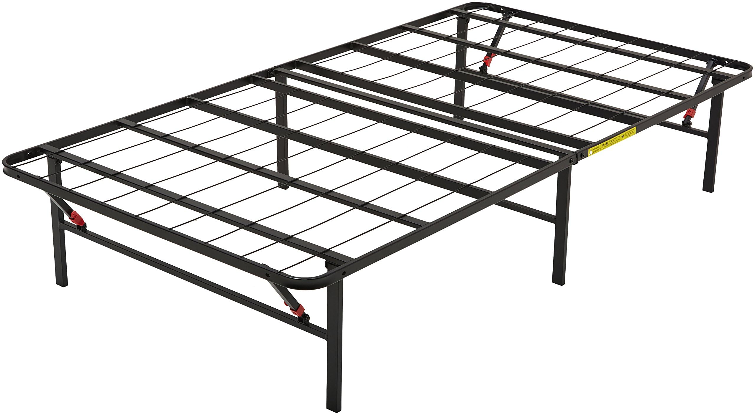 AmazonBasics Base Materasso 90x190 Nero Acciaio