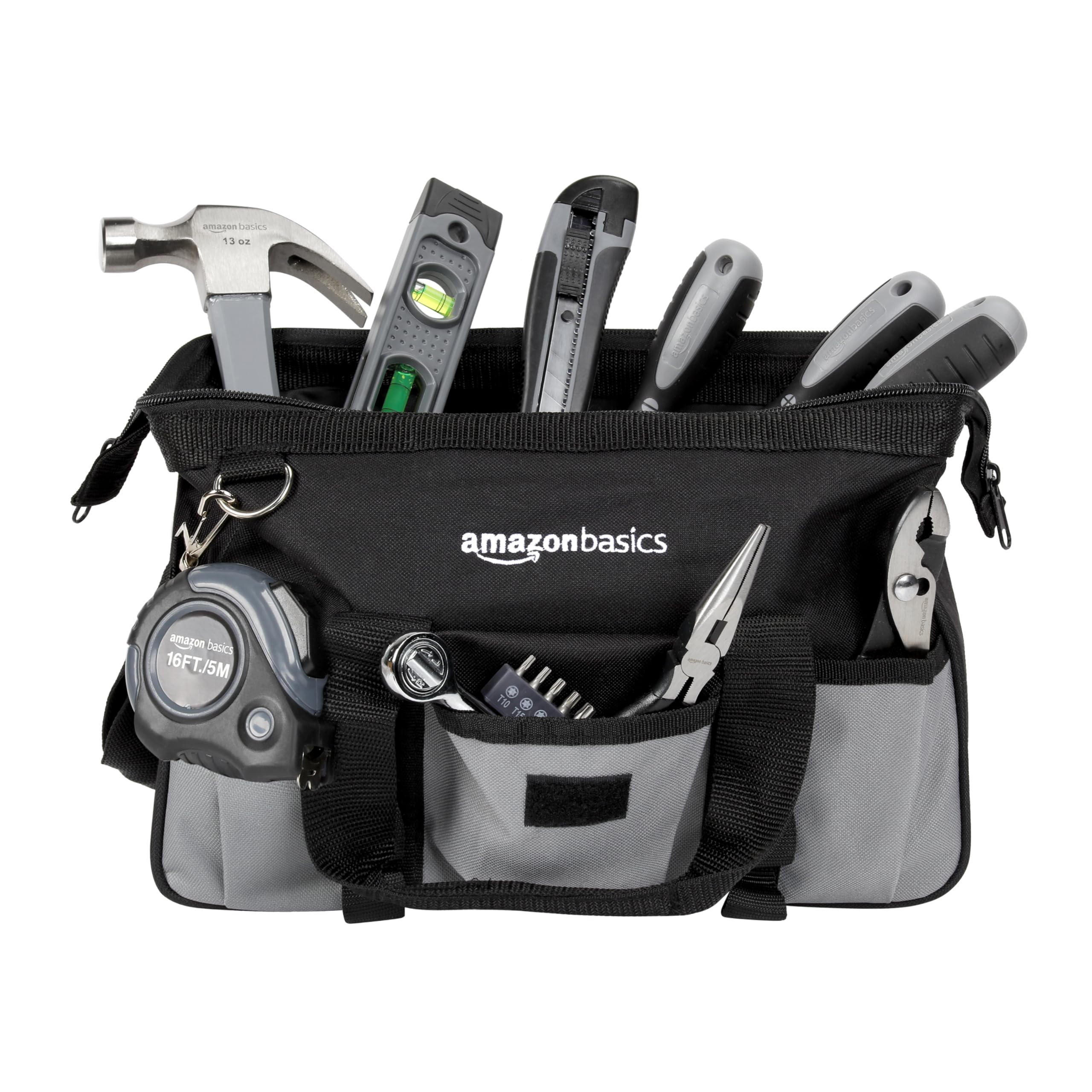 Amazon Basics kit attrezzi 65 pezzi con valigetta