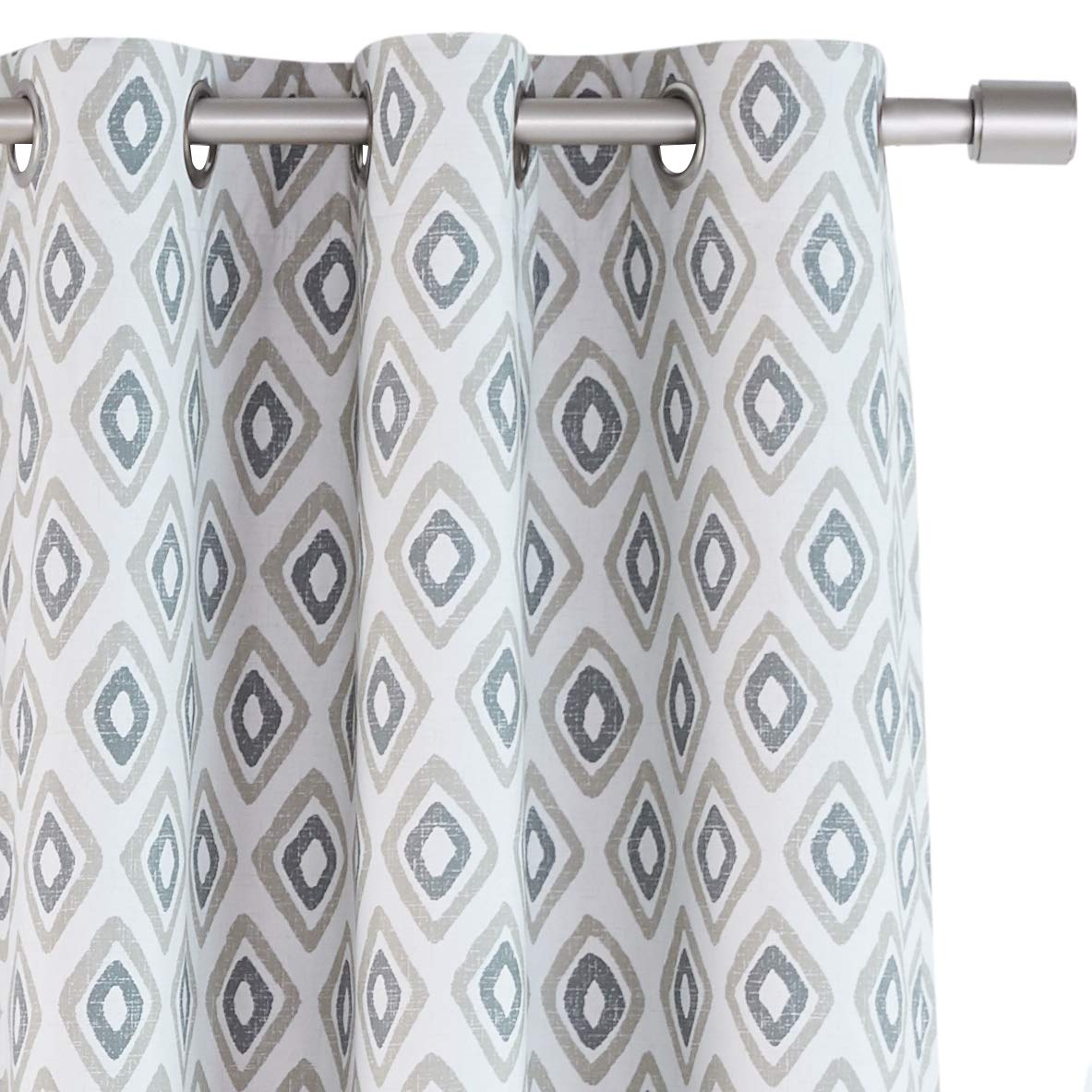 Amazon Basics SilkySoft Tende Oscuranti 2pz 42x95 Tribal Diamond