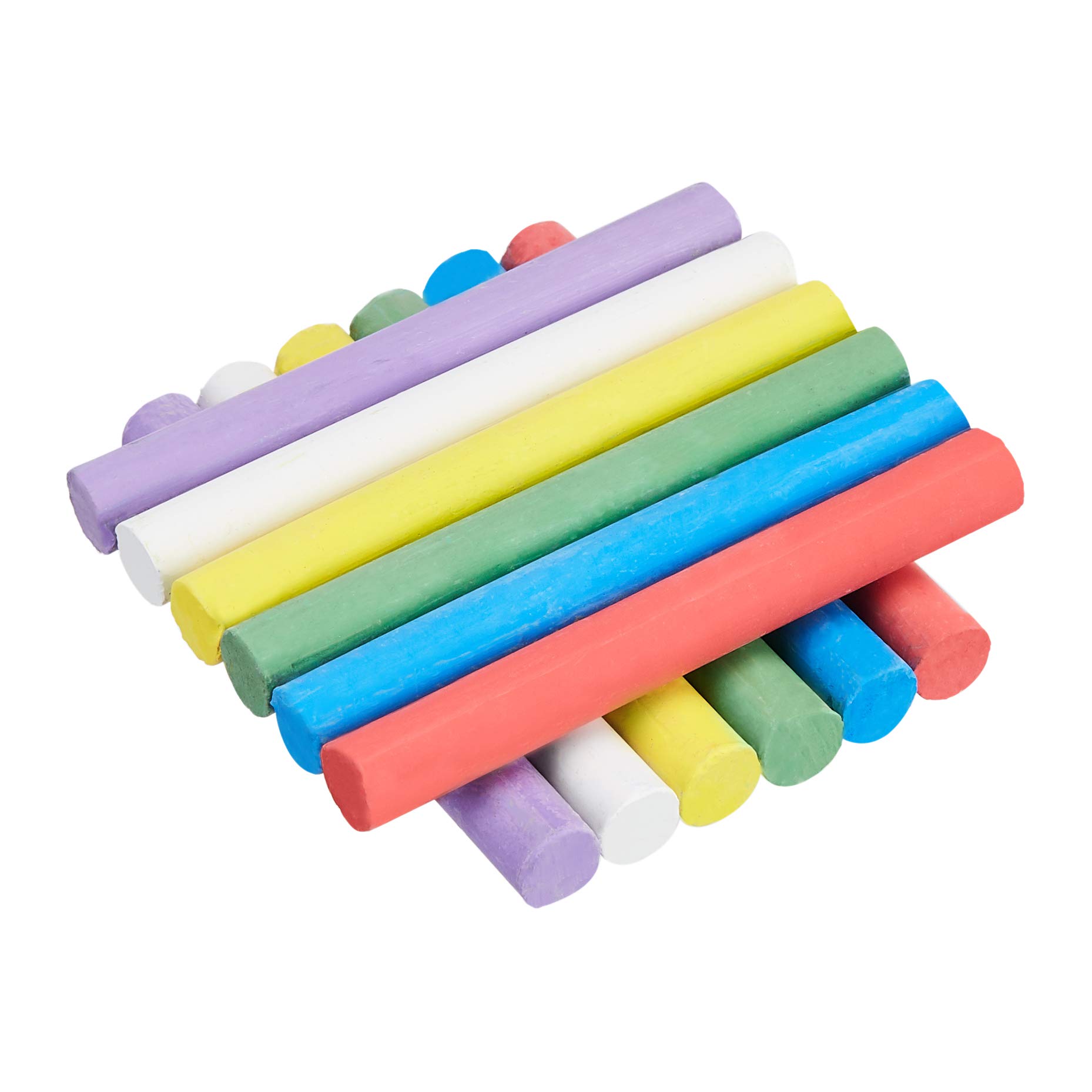 AmazonBasics Gessetti Senza Polvere 24 Pezzi Colorati Atossici