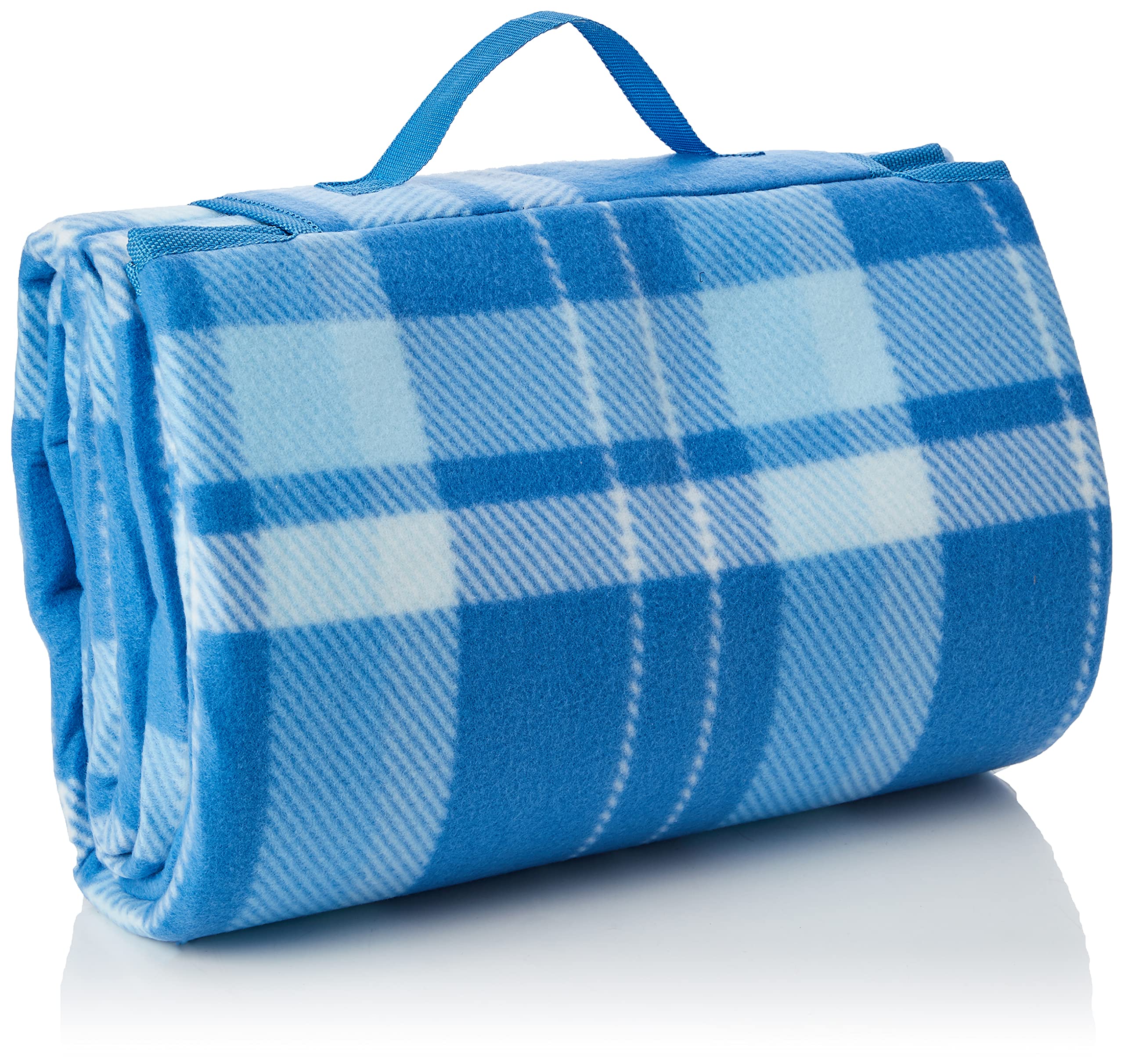 AmazonBasics Coperta Picnic 175x200 cm Blu Impermeabile