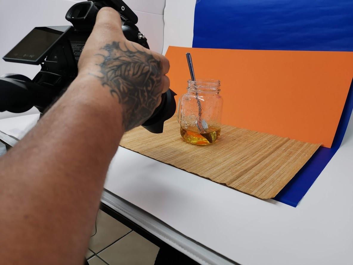 Amazon Basics Studio box fotografico LED pieghevole 55x70