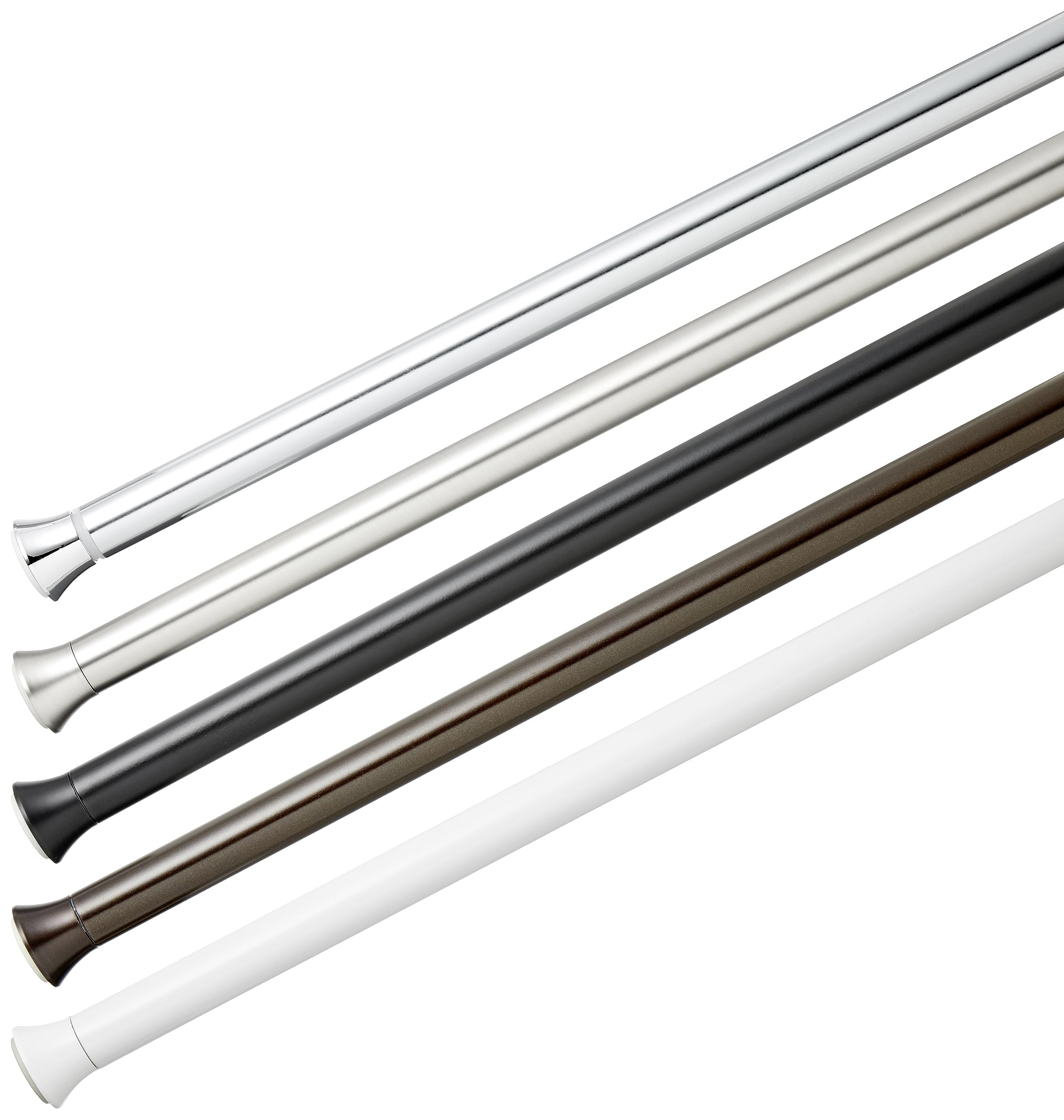 Amazon Basics bastone tenda doccia bianco 91-137 cm