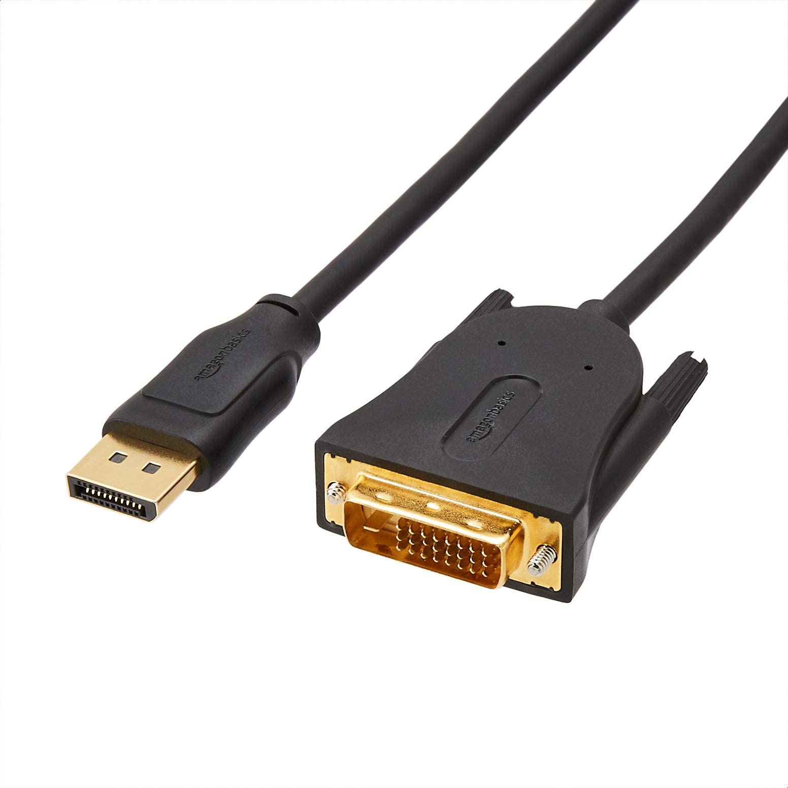 AmazonBasics Cavo DisplayPort-DVI 1,8 m 1-Pack Full HD