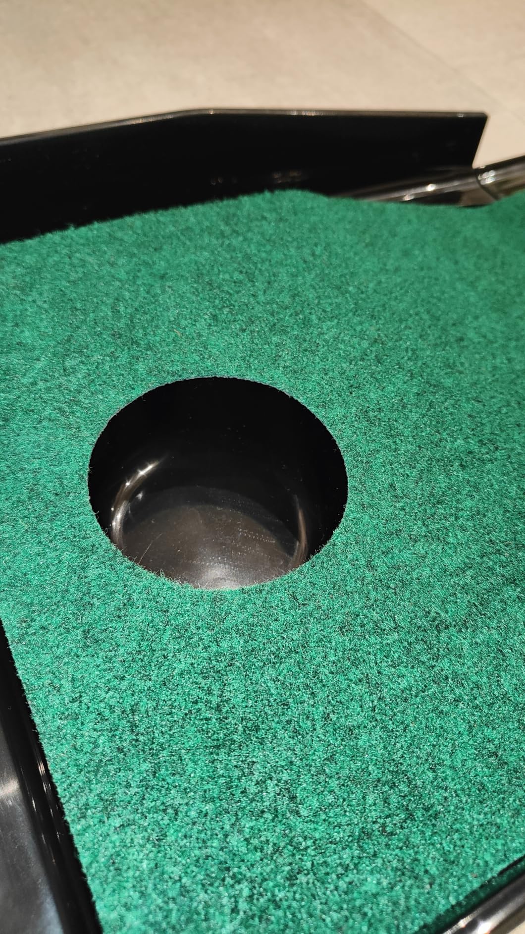 AmazonBasics Tappetino Putting Ritorno Automatico Verde