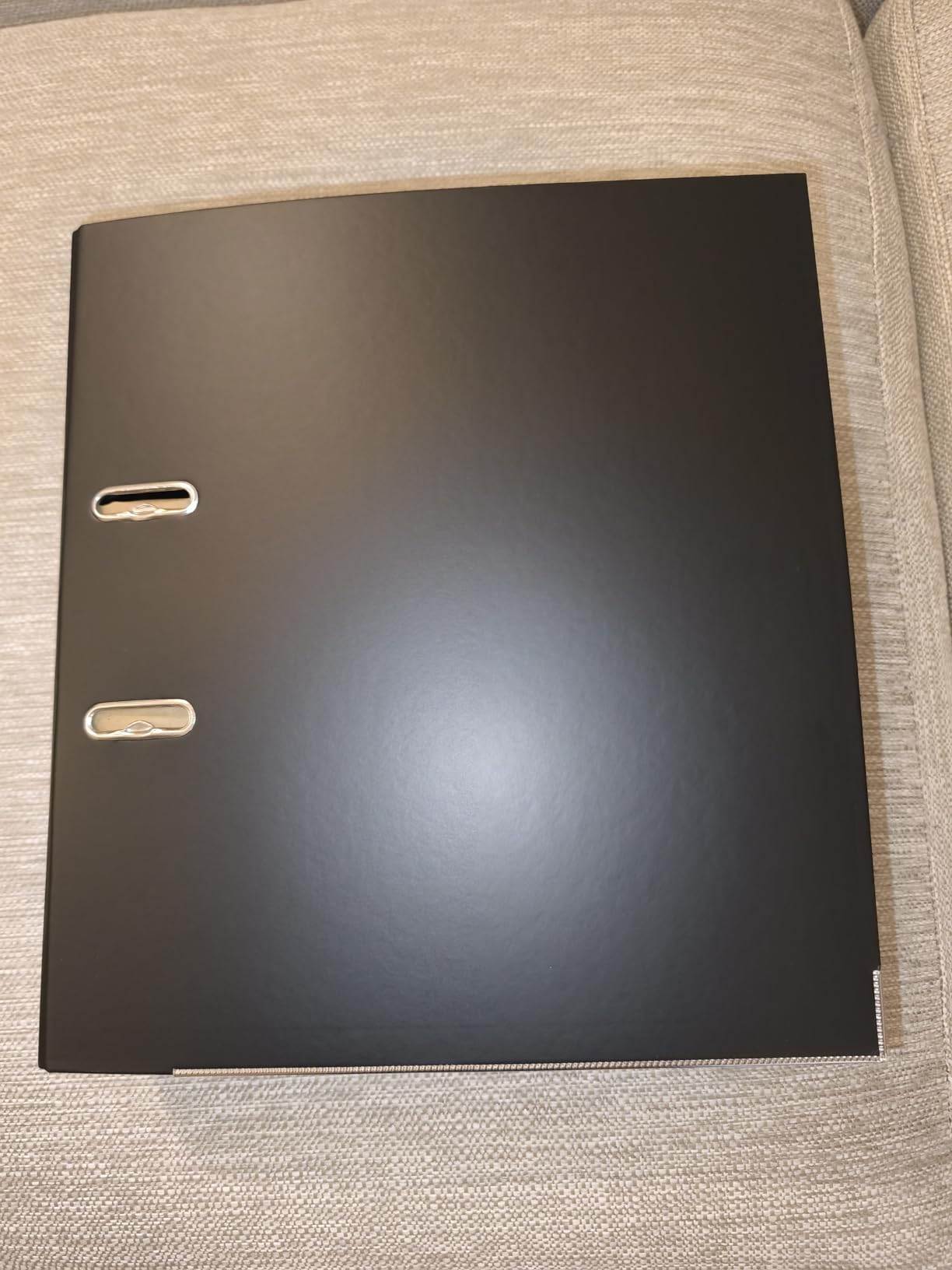 Amazon Basics 10 Raccoglitori Leva A4 Neri 70mm