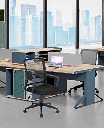 AmazonBasics Sedia Ufficio Ergonomica Girevole Nera regolabile