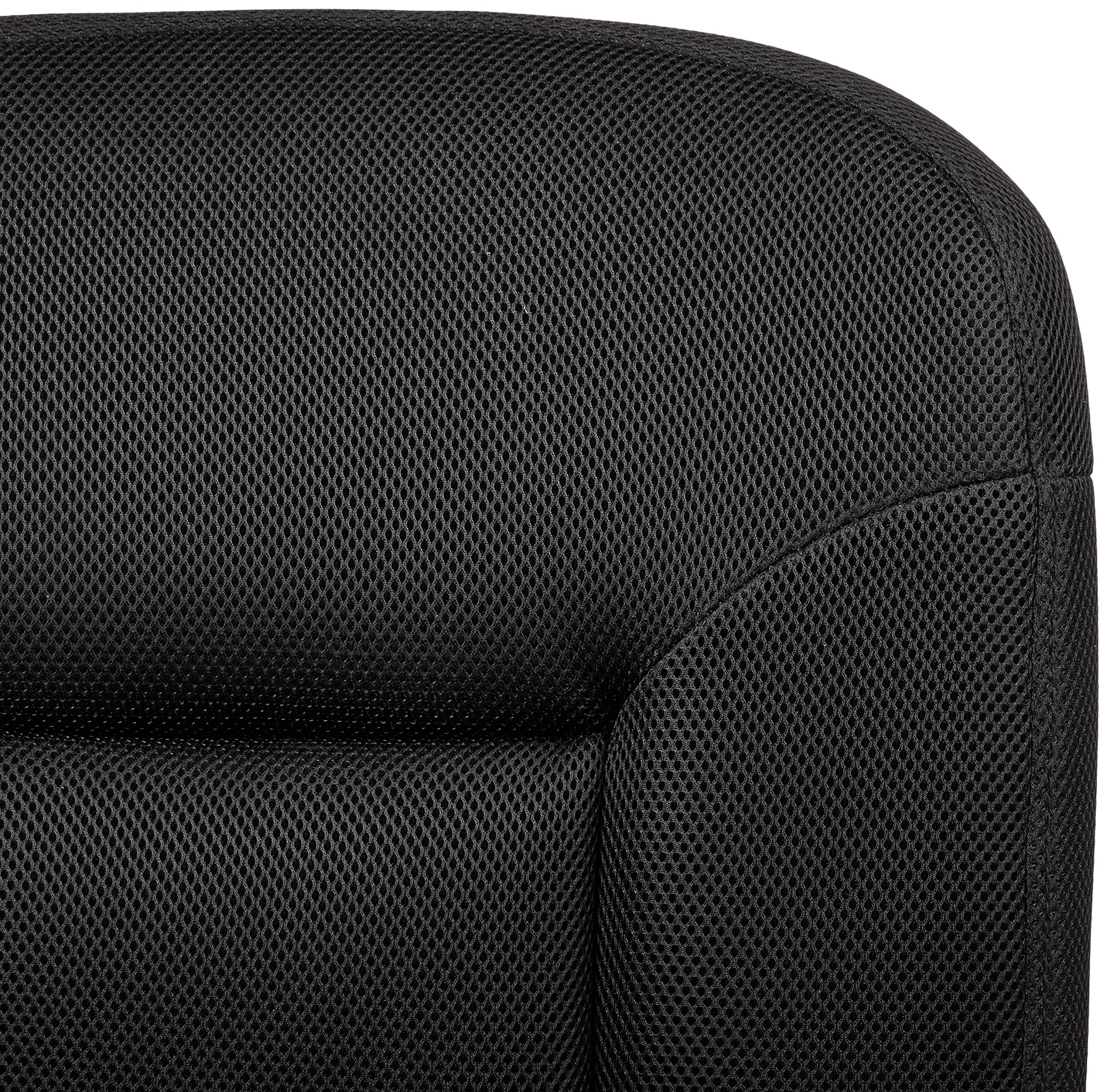 Amazon Basics sedia ufficio schienale basso nera girevole