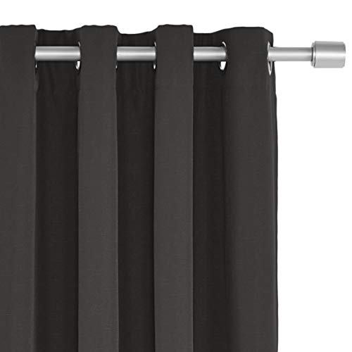 Amazon Basics Mabry 52x84 tende oscuranti nere 2 pezzi blackout