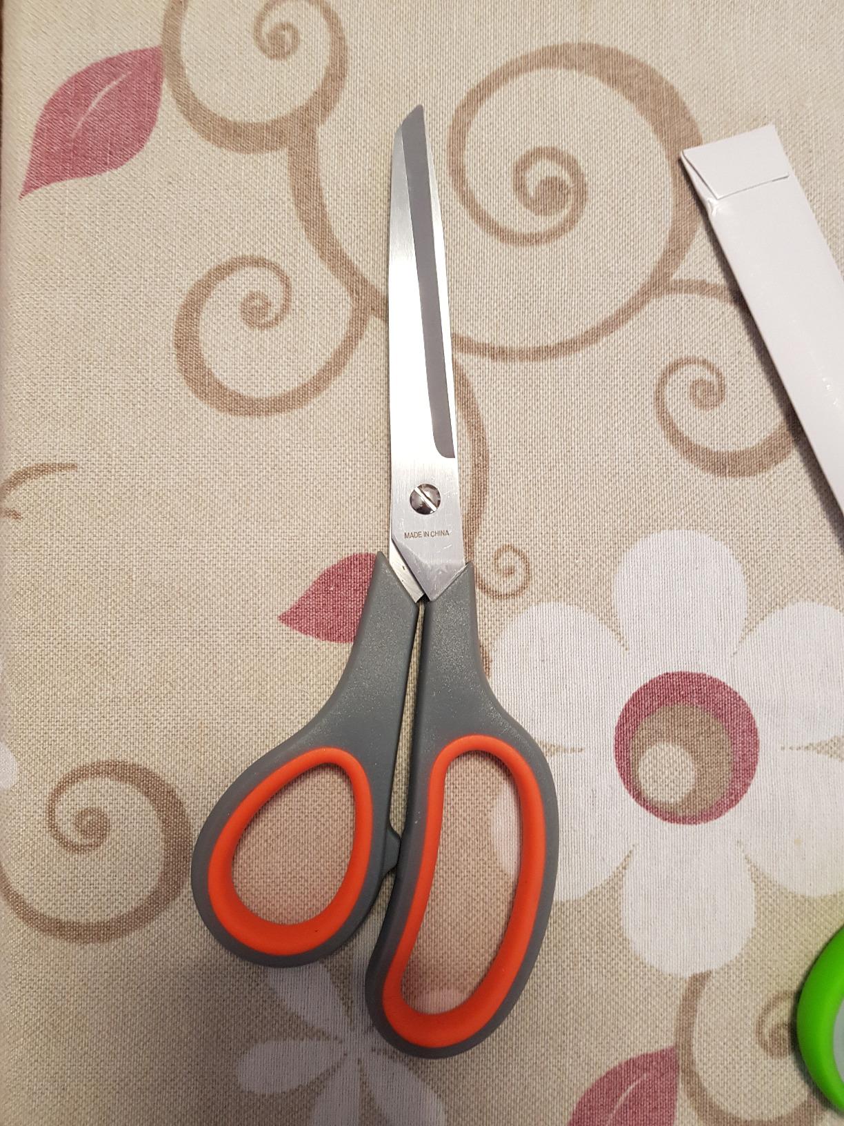 AmazonBasics forbici acciaio inox multiuso 20cm confezione 3 multicolore