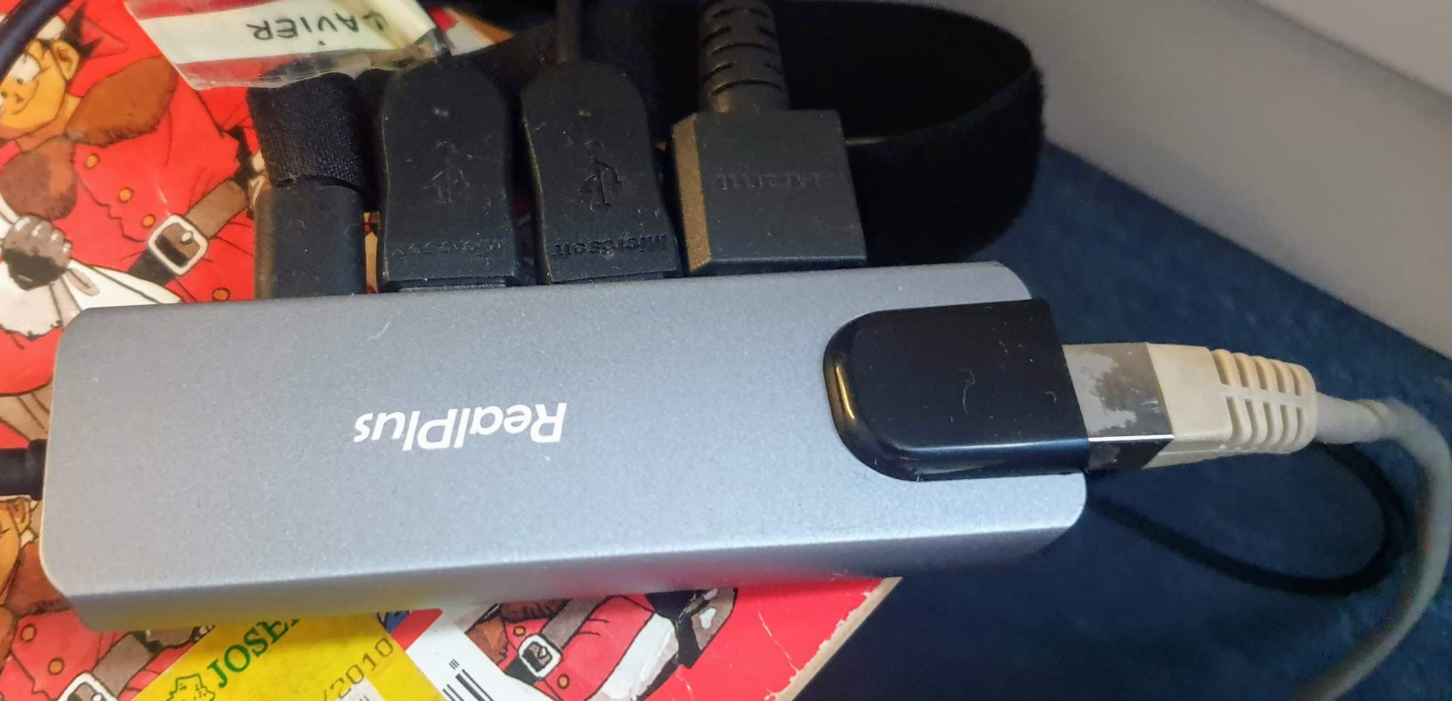 RealPlus 5-IN-1 hub USB C HDMI 4K PD 100W