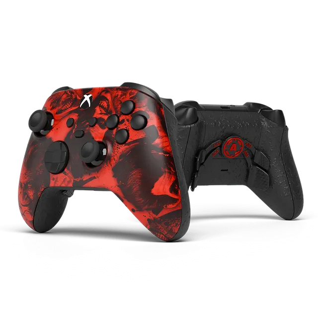 Aim Joker controller Xbox Series X rosso