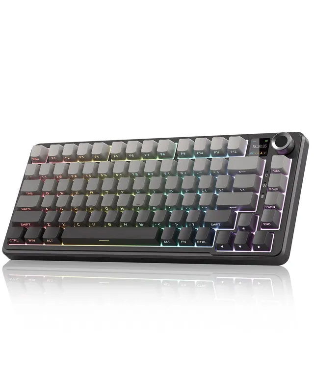 RedThunder K75 Pro 75% tastiera meccanica wireless nera RGB