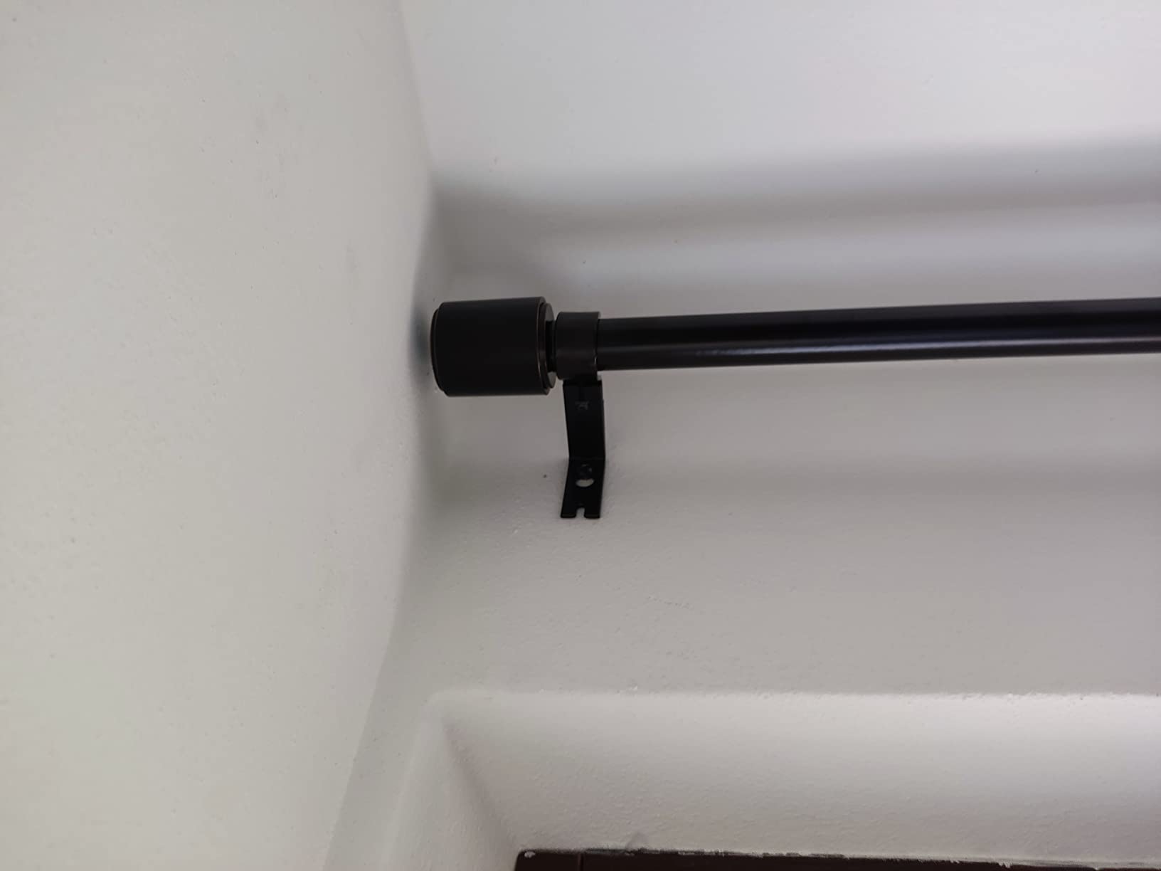 AmazonBasics Bastone per Tende 91-183 cm Espresso Regolabile