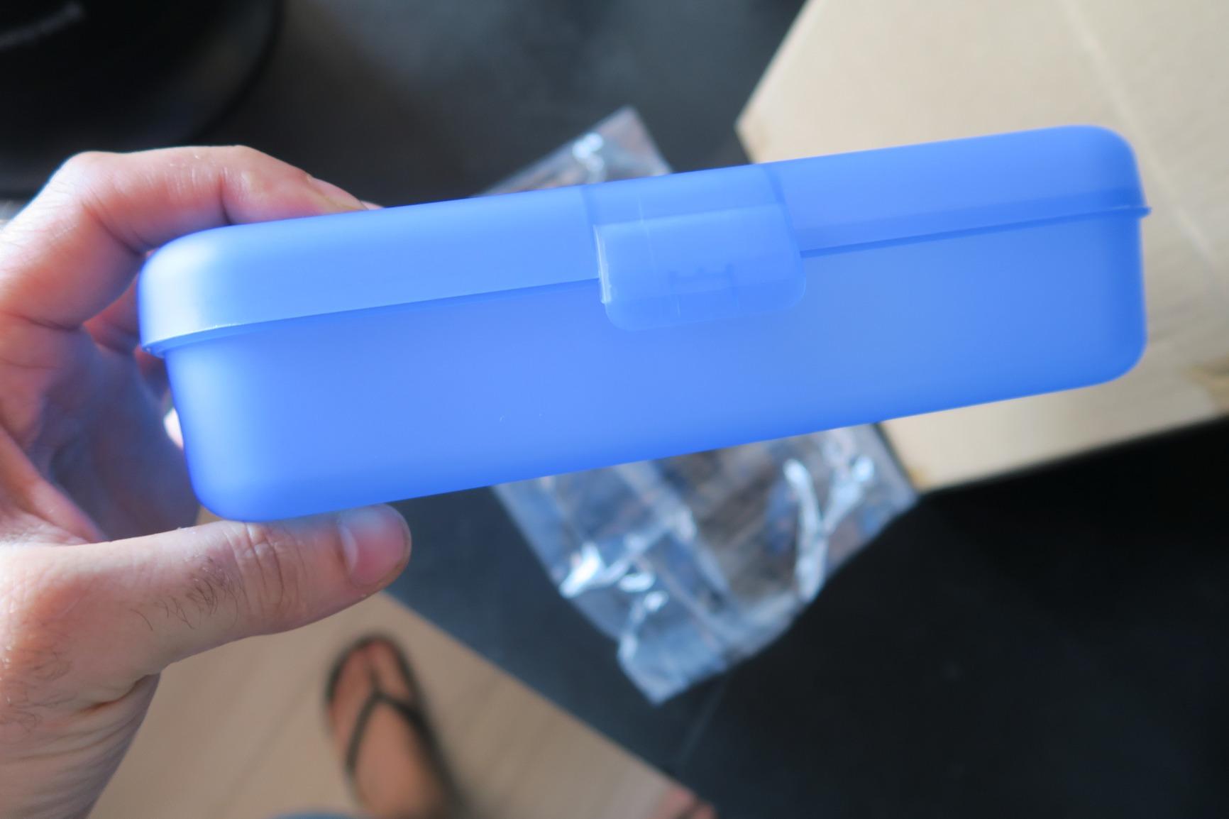 Amazon Basics Scatola Portapenne Plastica 4pz Multicolore