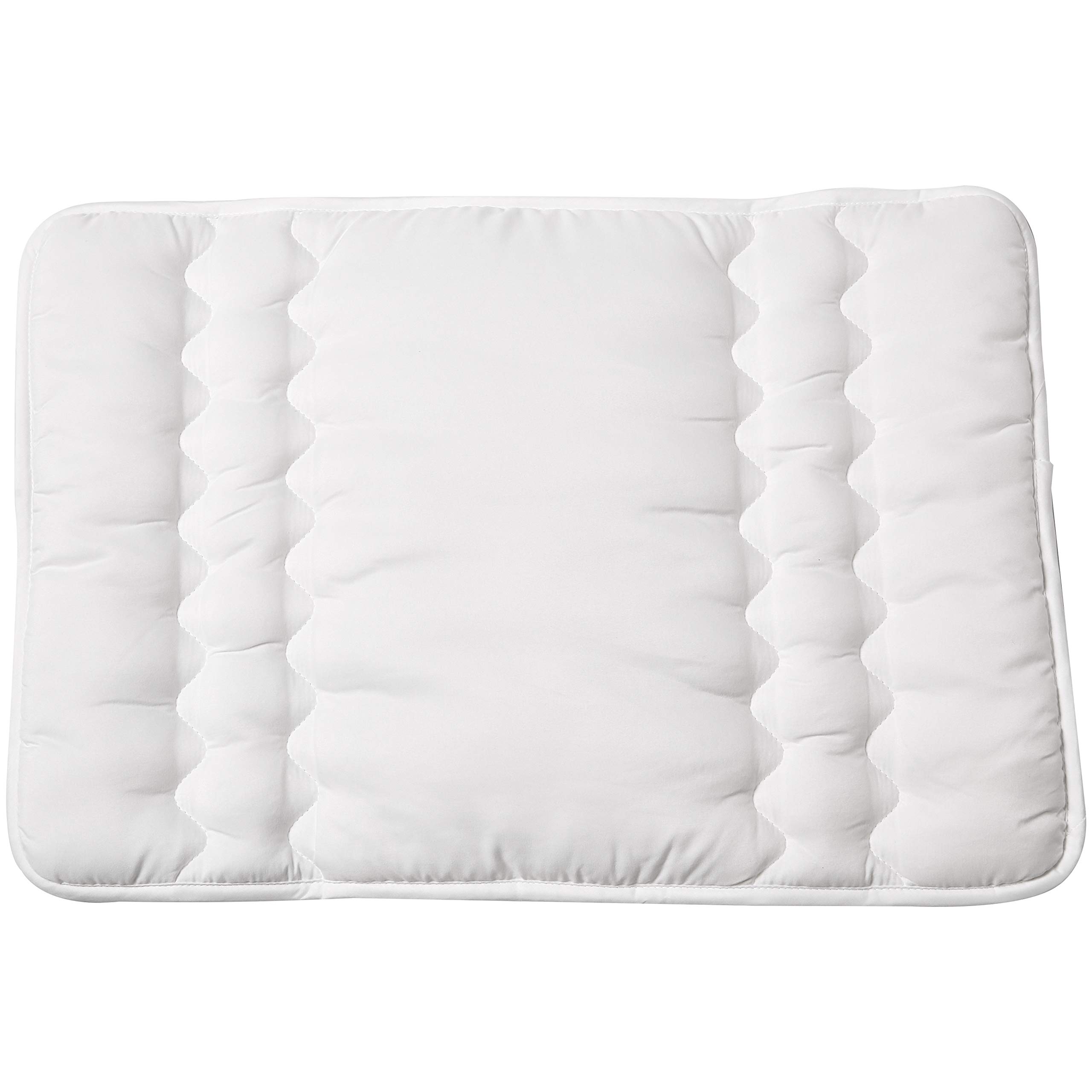 Amazon Basics Piumino 4 Stagioni Bambino Bianco con Cuscino