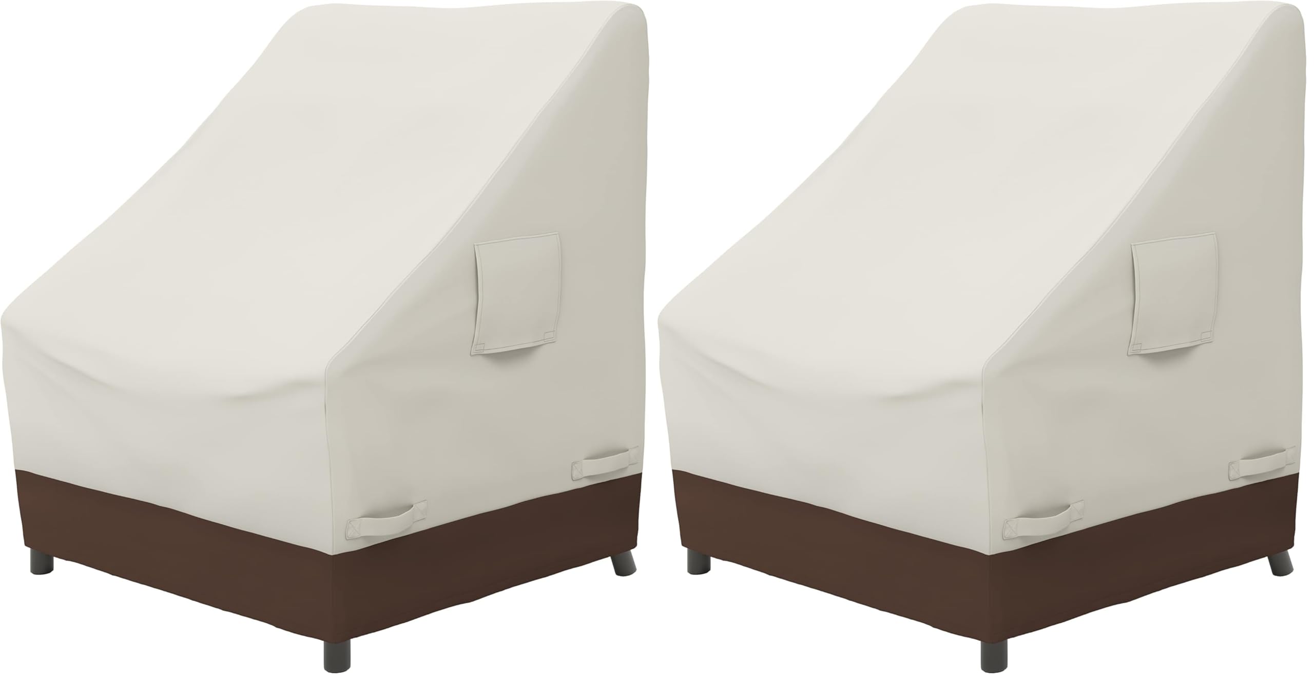 Amazon Basics Single copertura sedie giardino beige 91x63