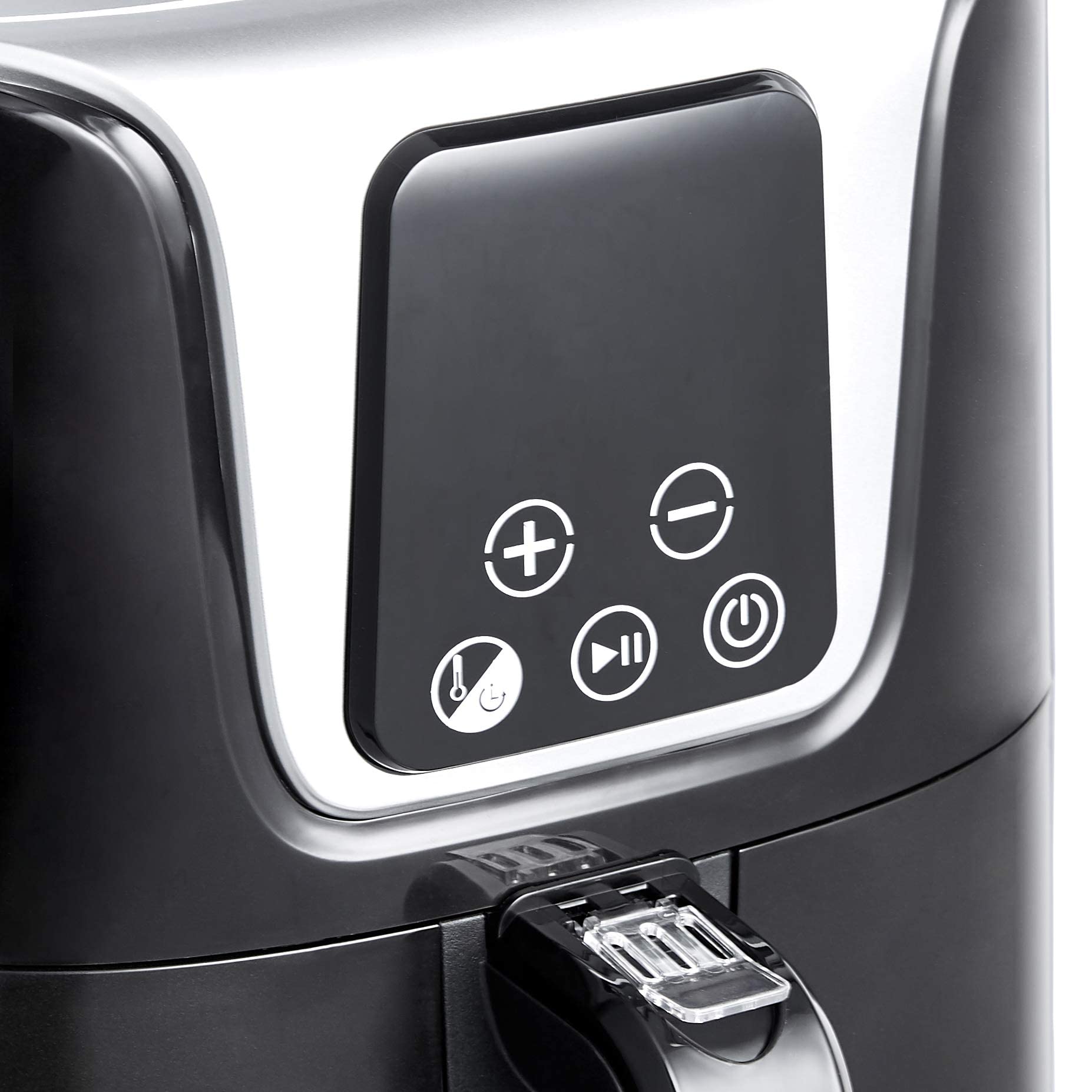 AmazonBasics Vecchio Modello 4L Friggitrice ad Aria Nera Digitale