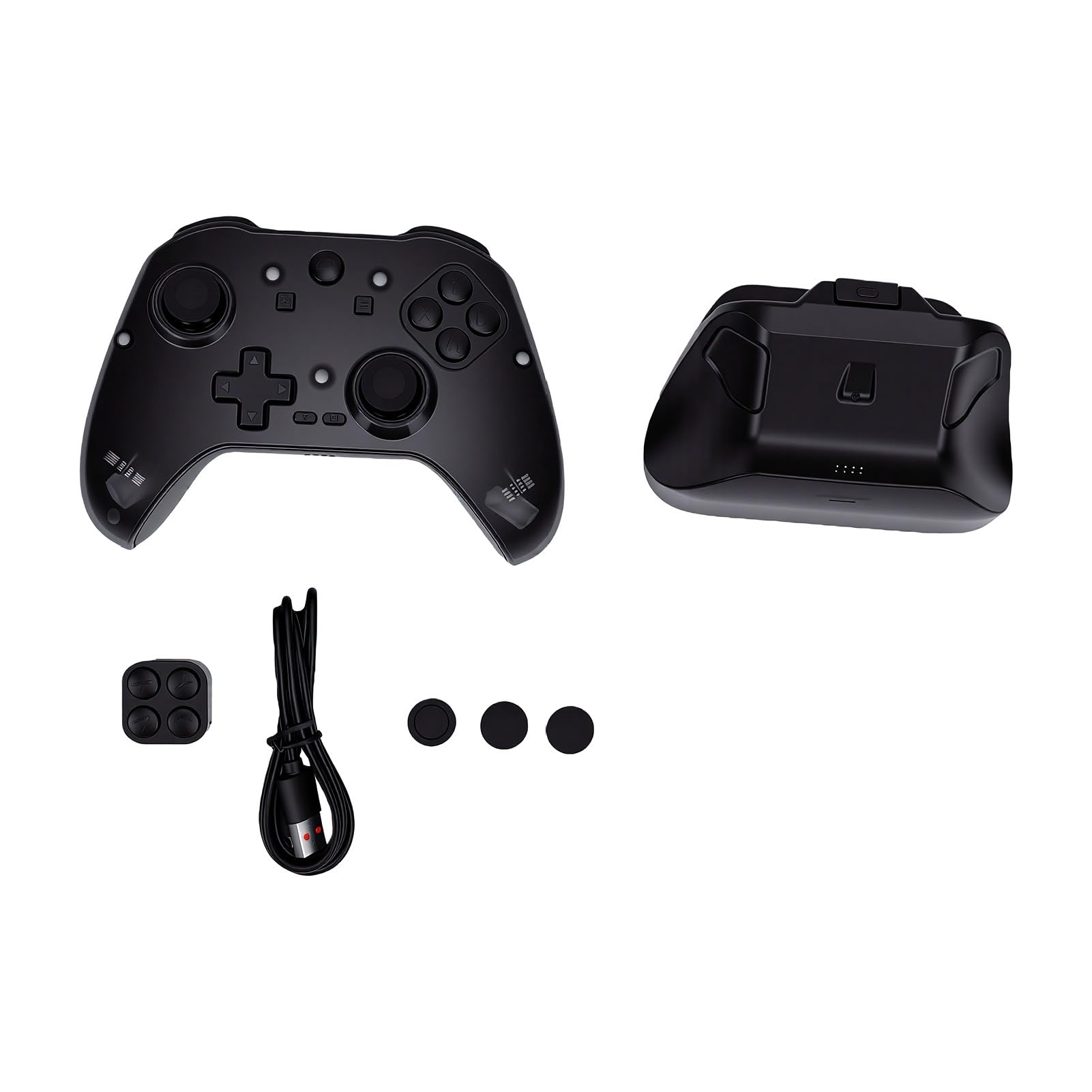 Elprico controller wireless PC Hall 6 assi 400mAh nero
