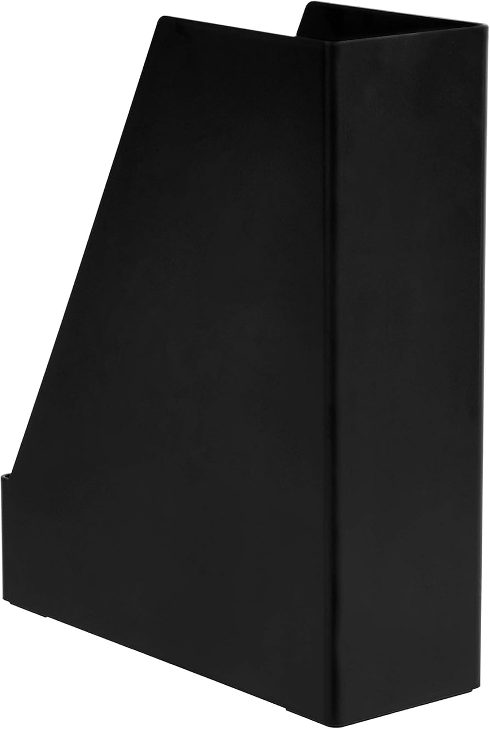 Amazon Basics Portariviste Verticale Nero 2 Pezzi Plastica