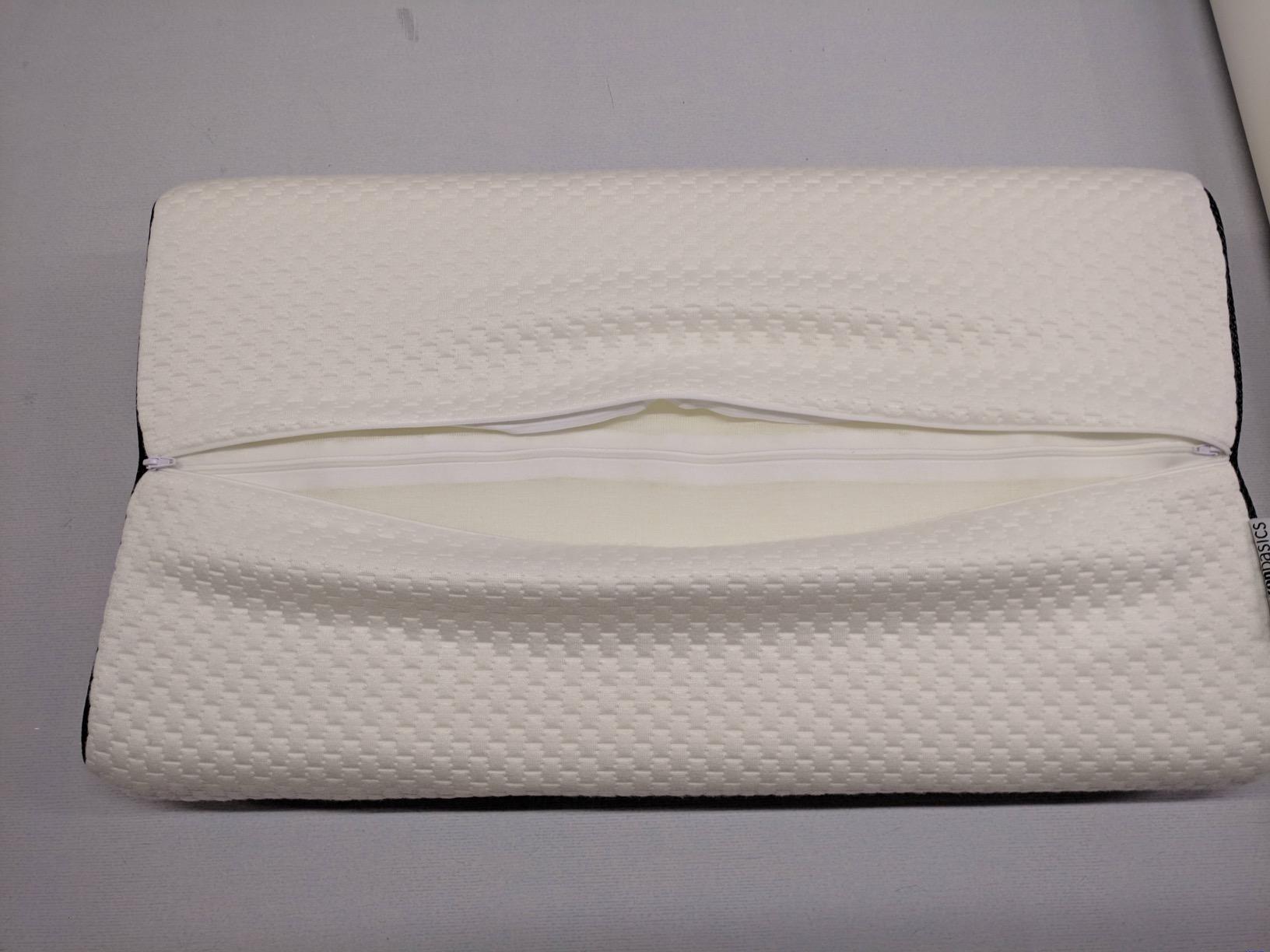 Amazon Basics Cuscino Memory Foam Cervicale 60x35 Regolabile