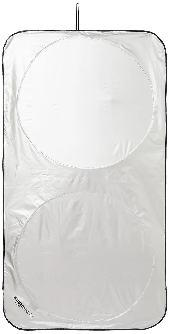 AmazonBasics Parasole Parabrezza Auto XL 167x92 cm