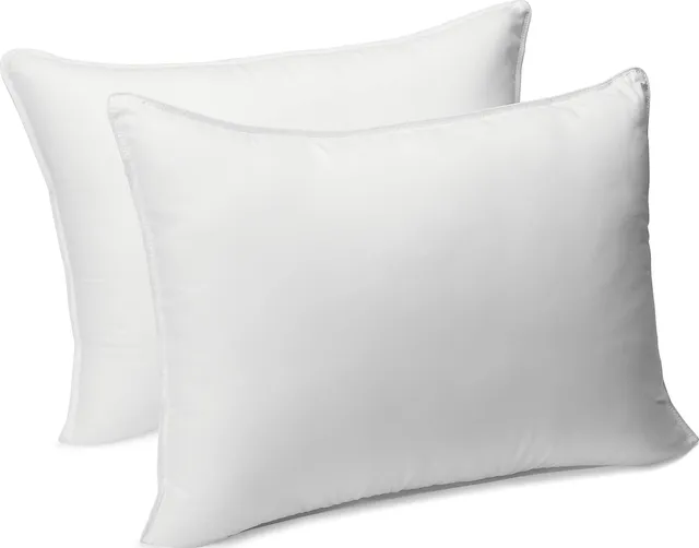 AmazonBasics Cuscini Letto Morbidi 51x66 cm 2 Pezzi