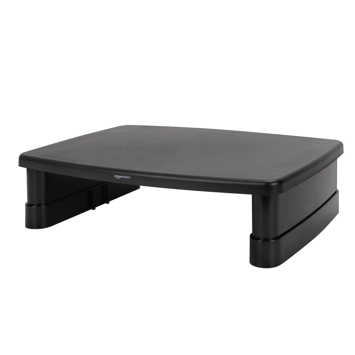 AmazonBasics Supporto Rialzato Monitor Nero 10kg regolabile