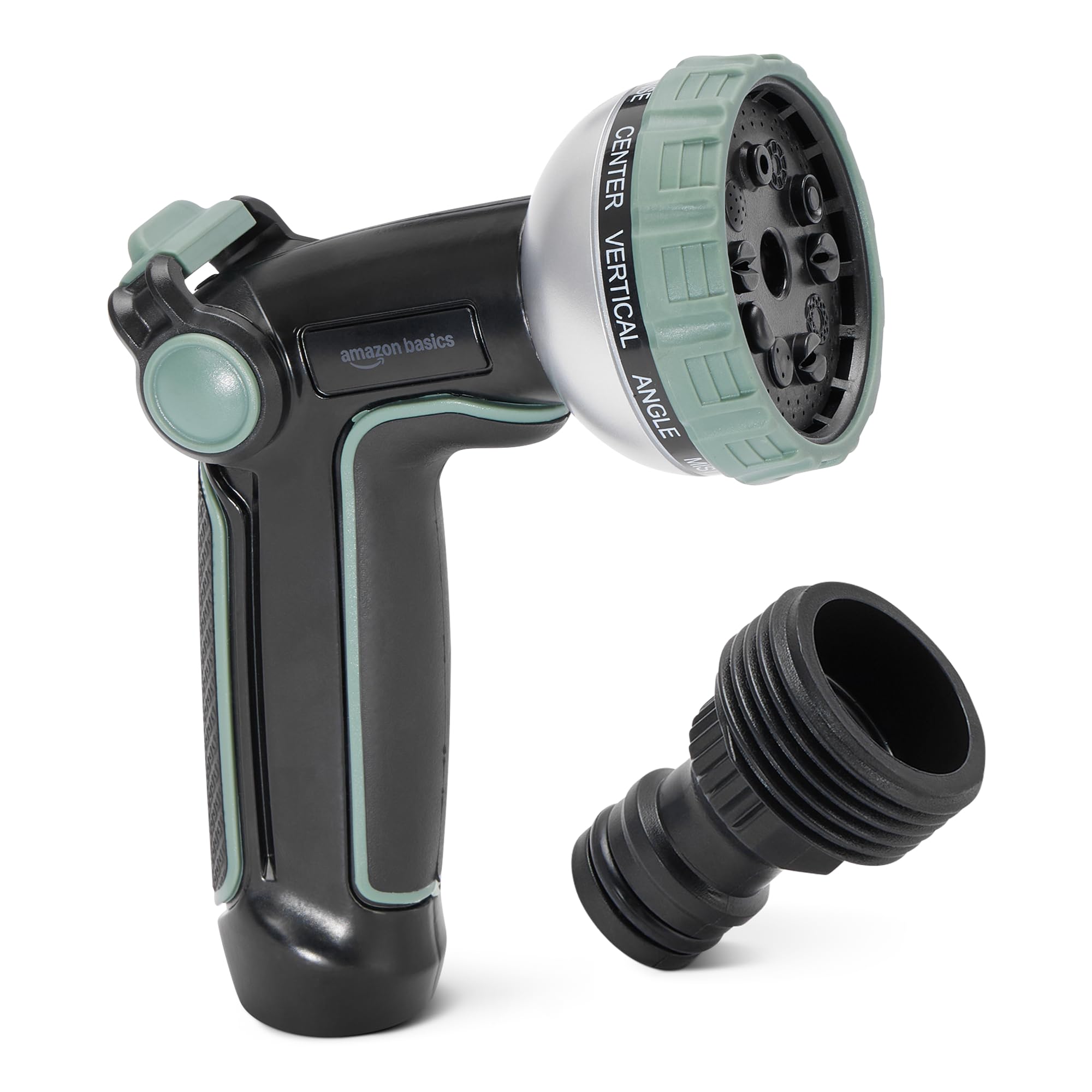 Amazon Basics Ugello per Tubo pistola 10 getti verde