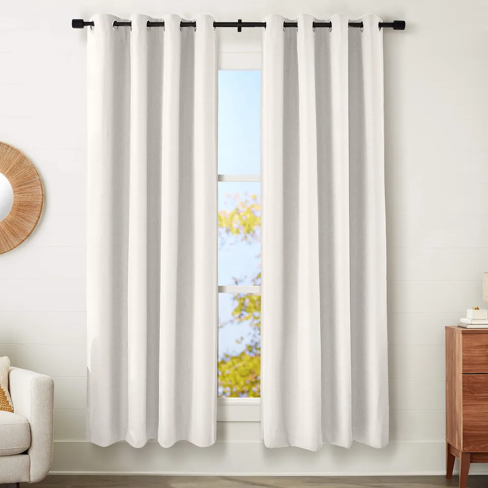 Amazon Basics Mabry 52x95 tende oscuranti avorio 2 pezzi blackout