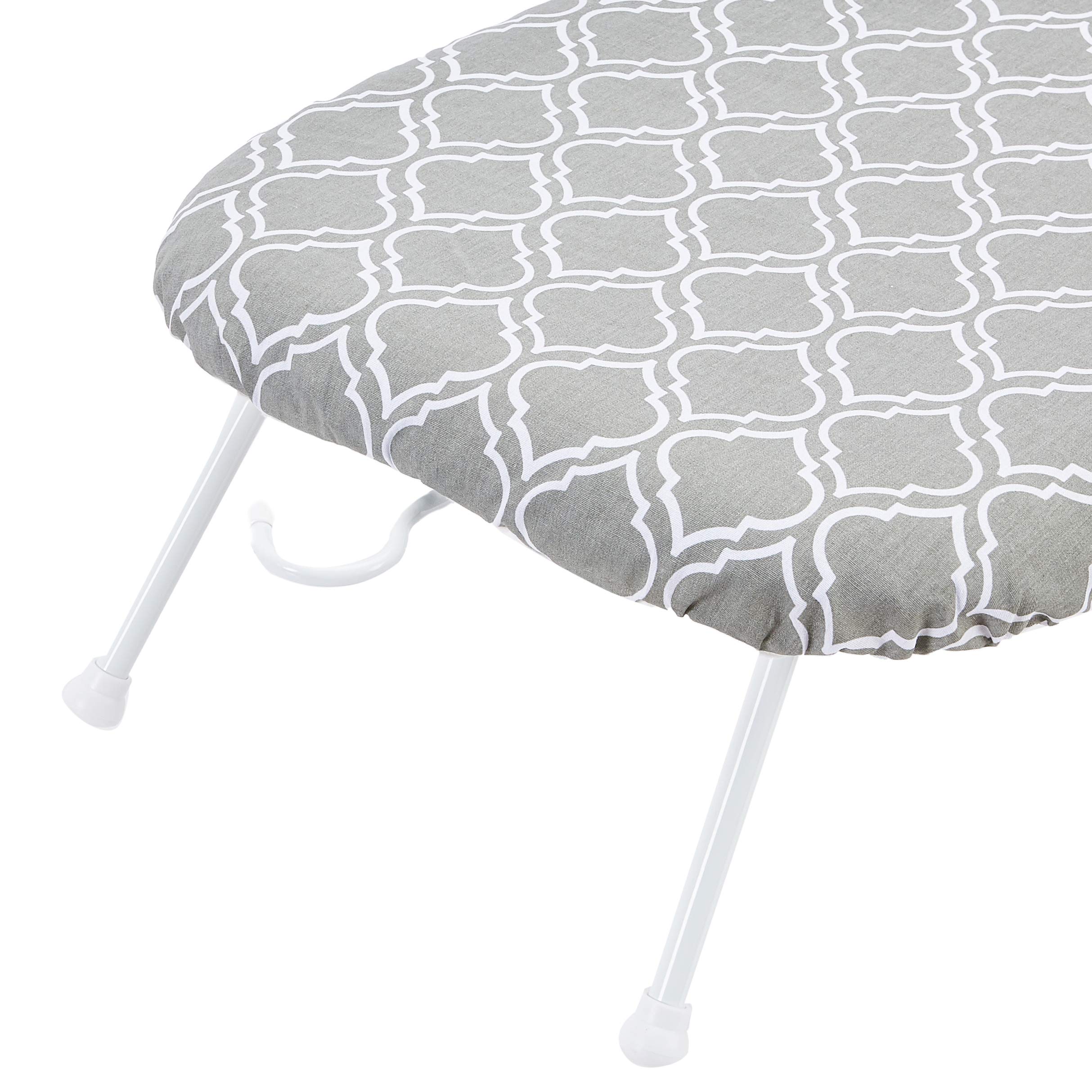 AmazonBasics Asse da Stiro Tavolo Pieghevole Chevron 60 cm