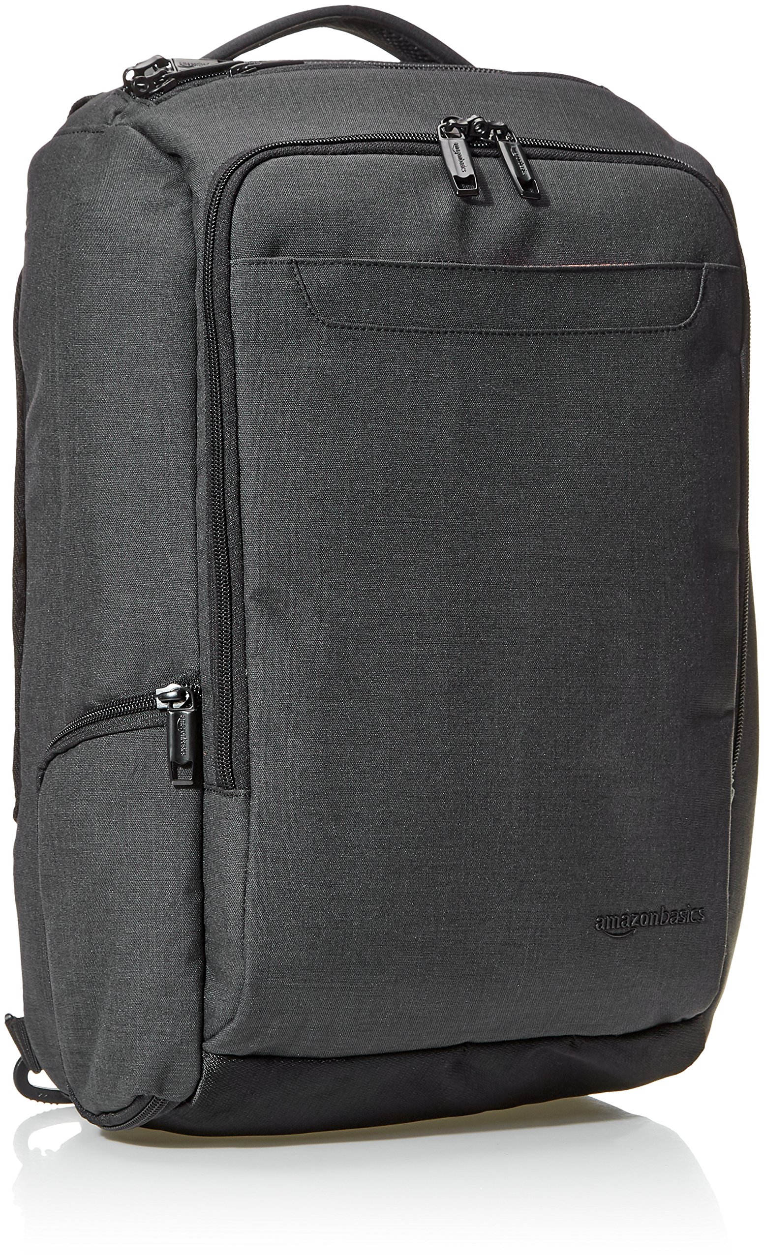 Amazon Basics Zaino Viaggio Nero Compatto Porta Laptop