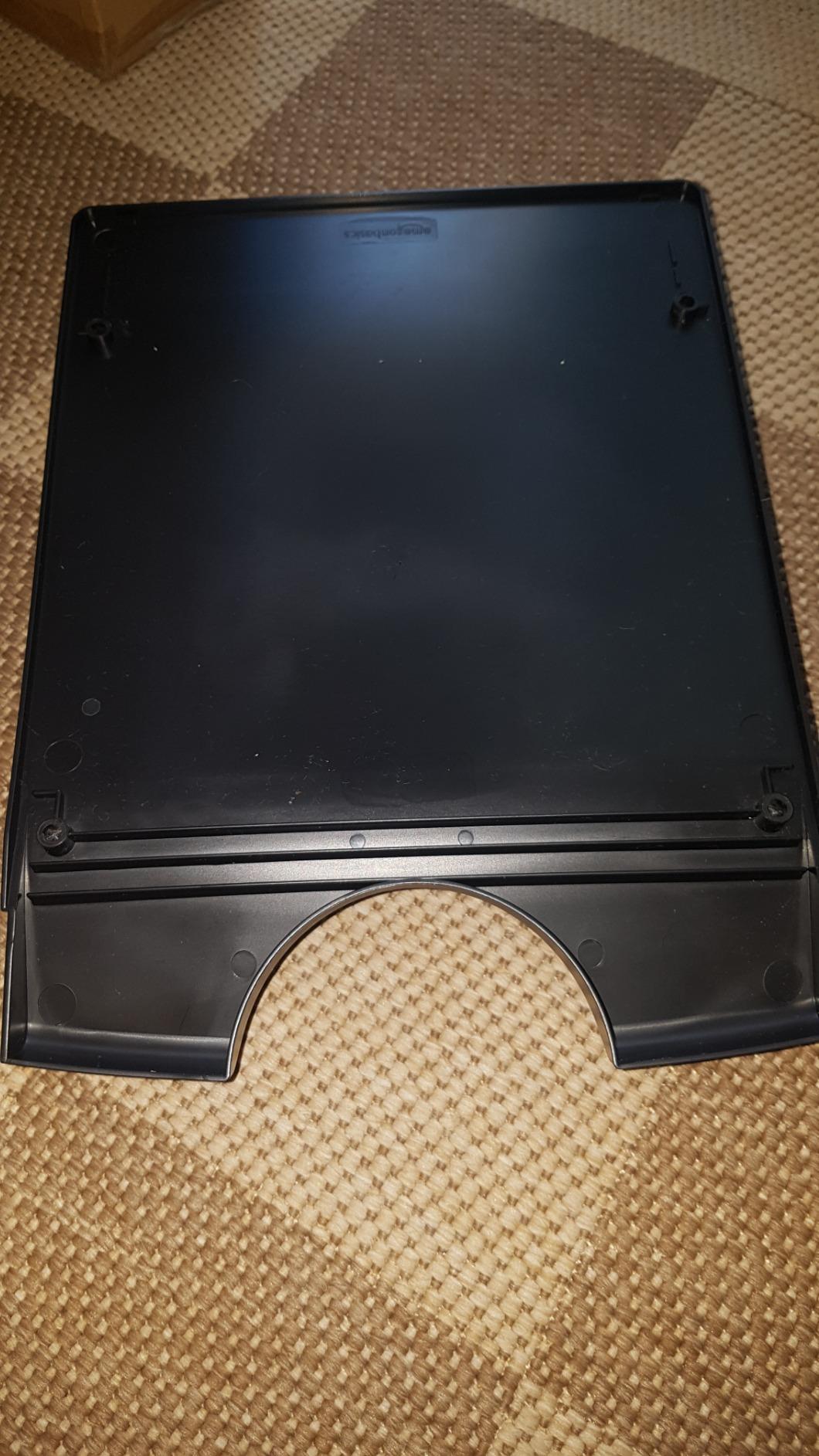 Amazon Basics Vassoio Portacorrispondenza A4 Nero 2 Pezzi