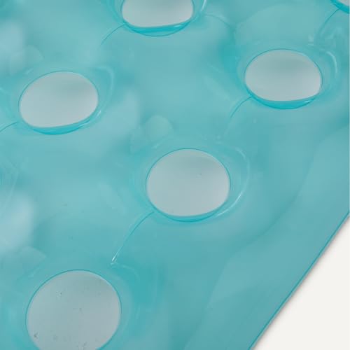 Amazon Basics Materassino Gonfiabile Blu 154 cm per Adulti