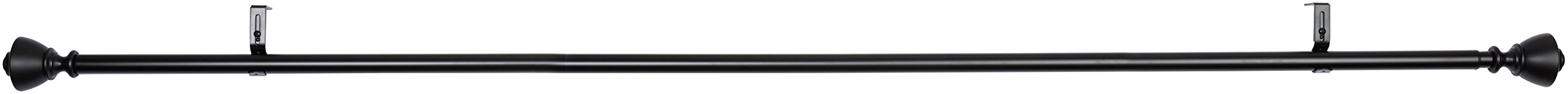 AmazonBasics Bastone per Tenda 180-365 cm Nero Urna