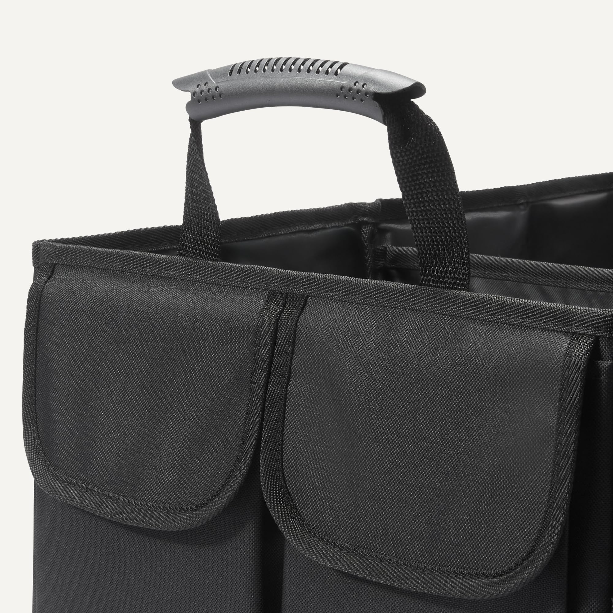 Amazon Basics Organizer Bagagliaio Auto 51L Nero Pieghevole