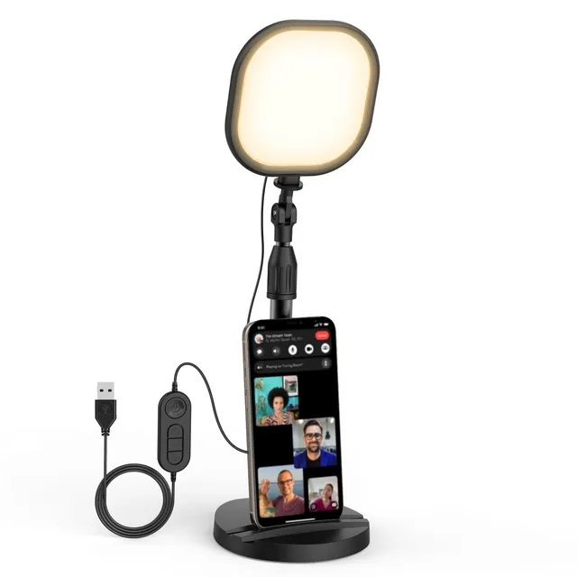 RealPlus Streaming lampada LED supporto telescopico USB