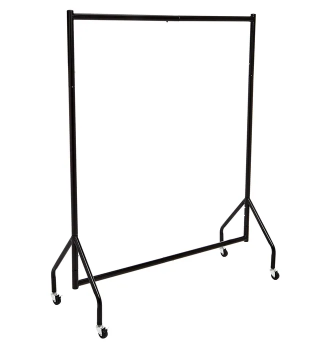 Amazon Basics Stand Appendiabiti 1,21 x 1,52 m Nero Acciaio