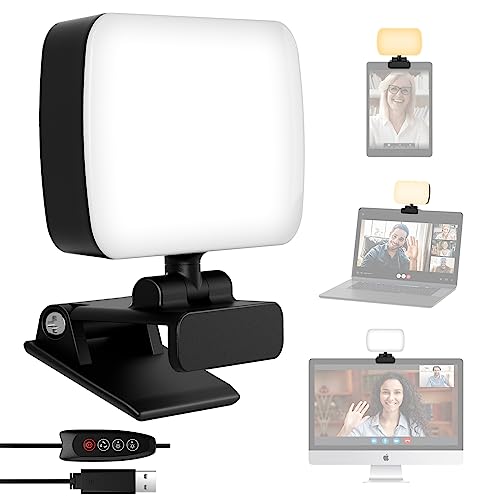 RealPlus Luce Videoconferenza LED USB Clip 3000-6500K Dimmerabile