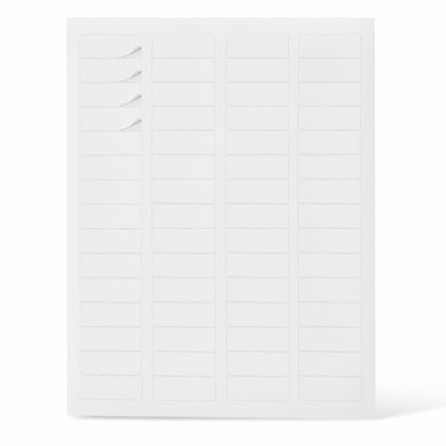 Amazon Basics Etichette Indirizzi Bianche 1,7x4,4cm 3000 Pezzi