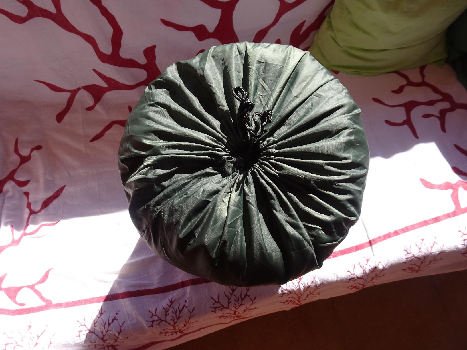Amazon Basics Sacco a Pelo Mummia -6°C Verde Oliva