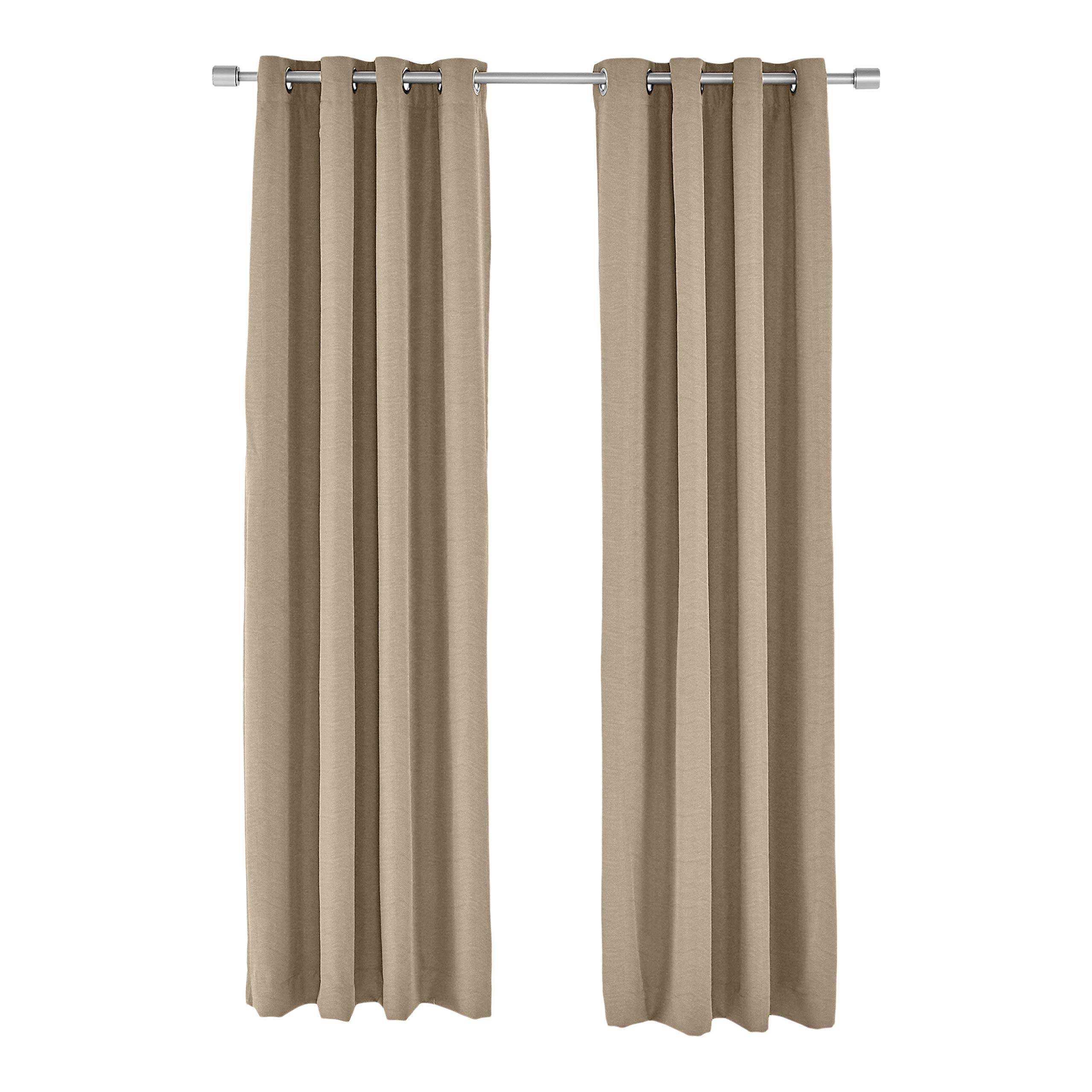 Amazon Basics Mabry 52x95 tende oscuranti beige 2 pezzi blackout