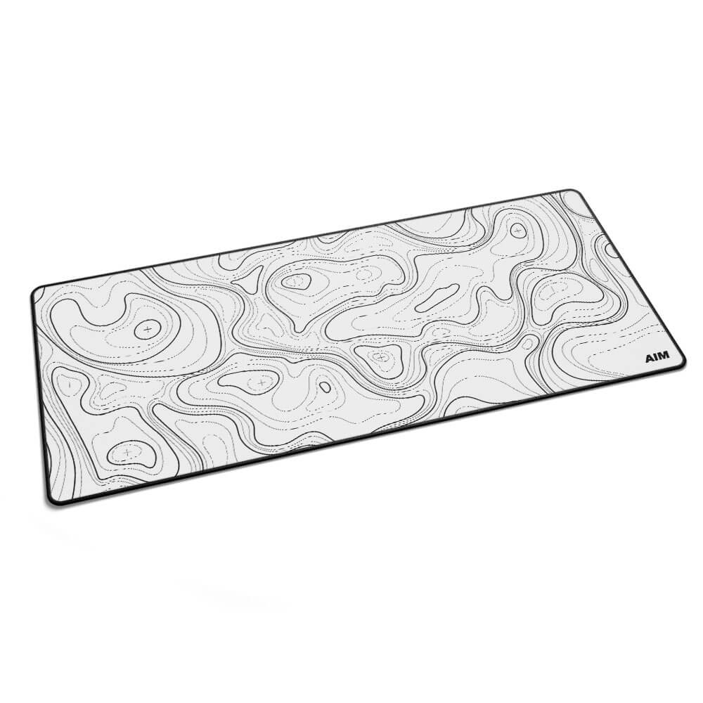 Aim Controller Topo White mousepad XXL bianco