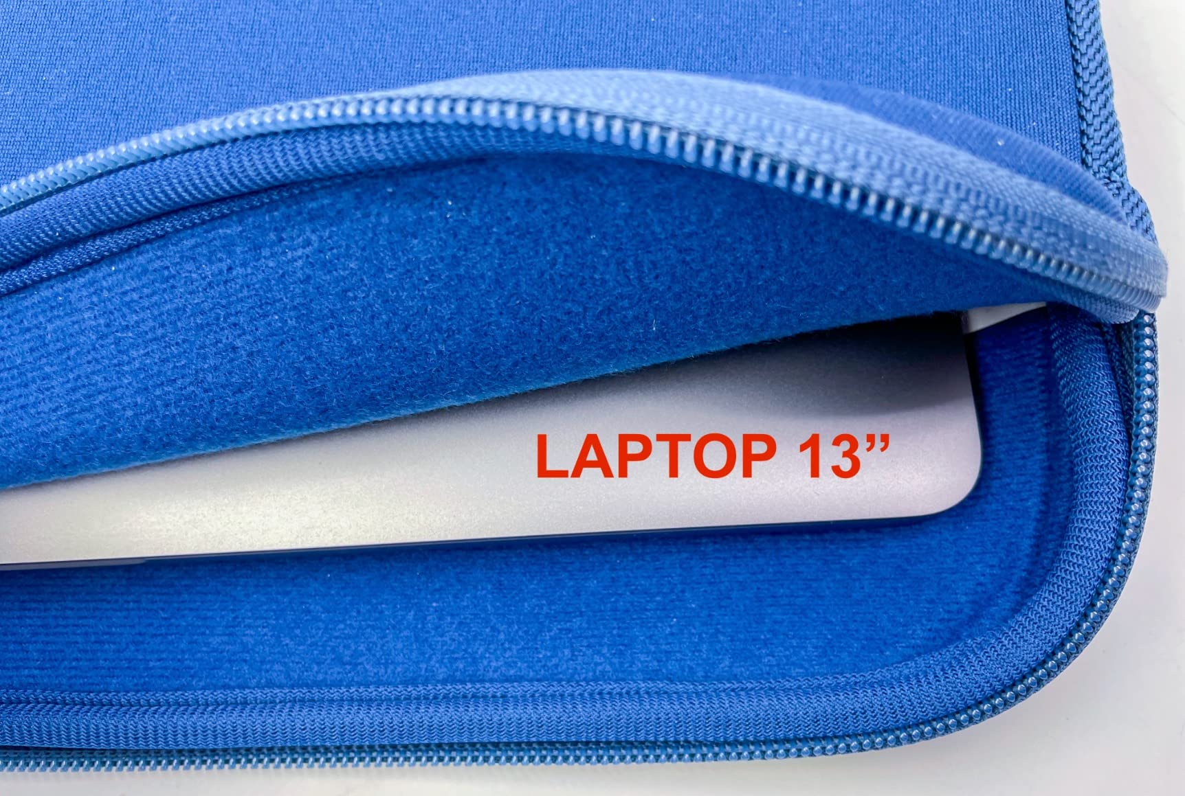 Amazon Basics Custodia Laptop 13,3 Pollici Blu Navy Sottile