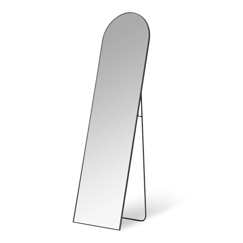 AmazonBasics Specchio Arco Figura Intera Nero 150x41